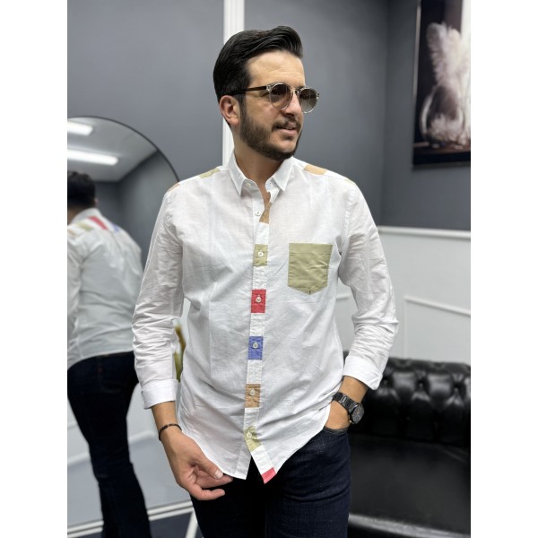 PatchMode Parçalı Erkek Gömlek