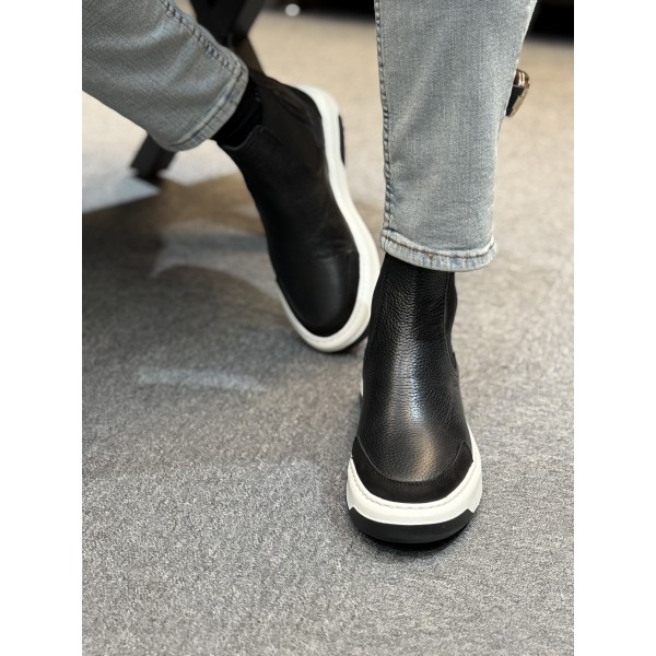 UrbanWalk Desenli Hakiki Deri Bot