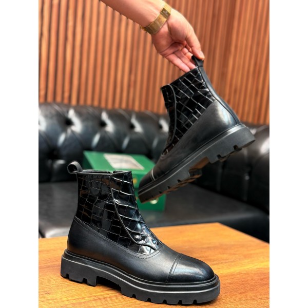 Siyah Kroko uzun bot