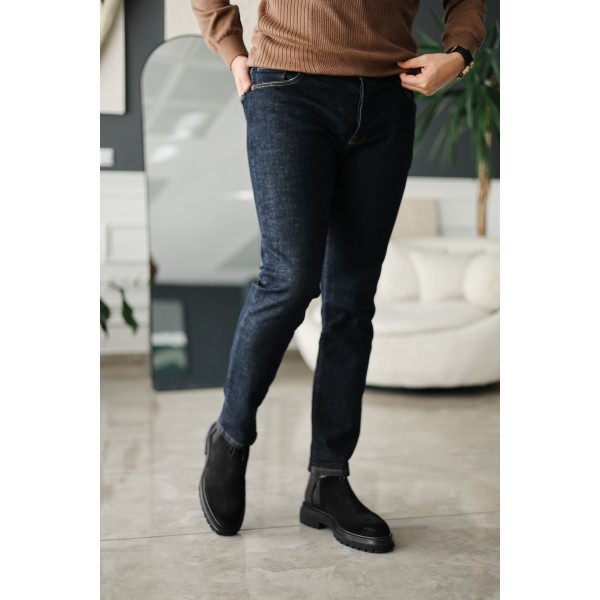 Bağcıklı Hakiki Deri Postal Bot