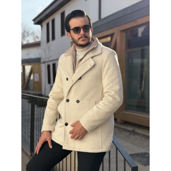Aristo Premium Erkek Kaşe Kaban 