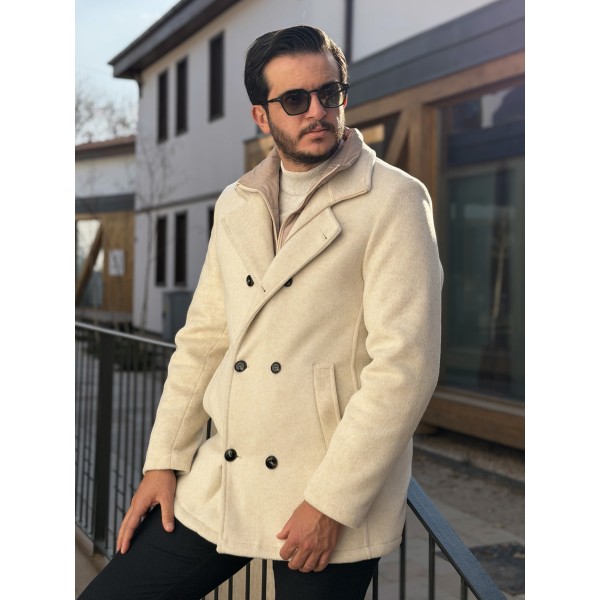 Aristo Premium Erkek Kaşe Kaban 