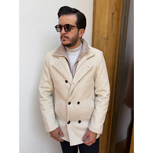 Aristo Premium Erkek Kaşe Kaban 