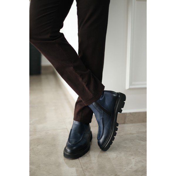 Stormline Yüksek Taban Hakiki Deri Uzun Bot