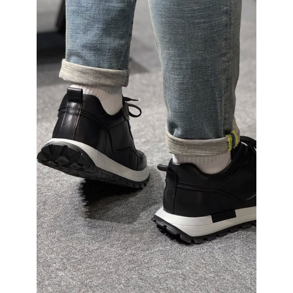 Erkek Casual Deri Sneaker Ortapedik İthal Taban