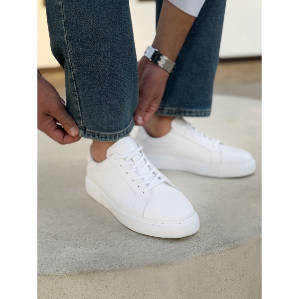Erkek Beyaz Günlük Spor Sneaker
