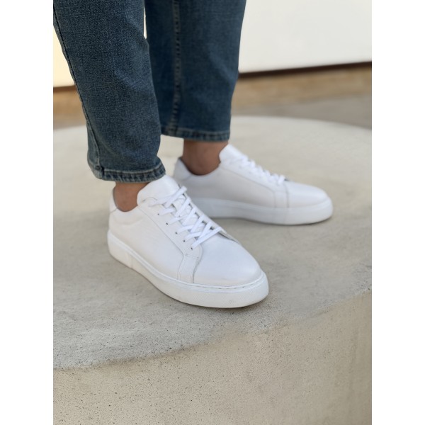 Erkek Beyaz Günlük Spor Sneaker