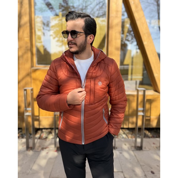 Terracotta Lightweight Slim Fit Şişme Kapitone H...