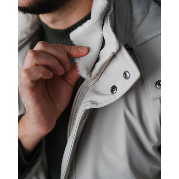 Erkek Premium Polar Yaka Dolgu Mont