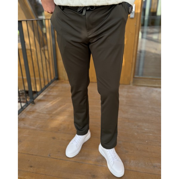 Montello Parlak-Esnek Kumaş Casual Pantolon
