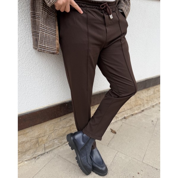 Diogonel Desenli Premium Slim Fit Erkek Pantolon