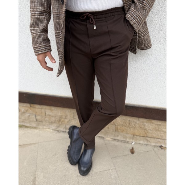 Diogonel Desenli Premium Slim Fit Erkek Pantolon