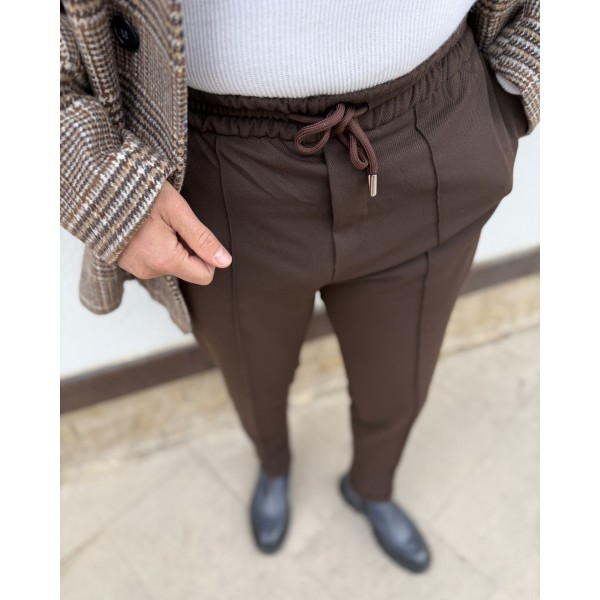 Diogonel Desenli Premium Slim Fit Erkek Pantolon