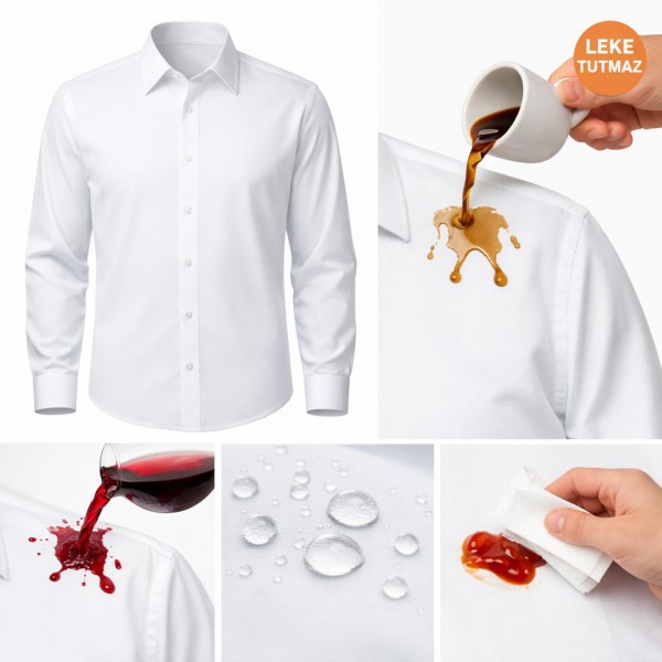 Leke Tutmayan Akıllı Kumaş Su ve Leke İtici Ö...