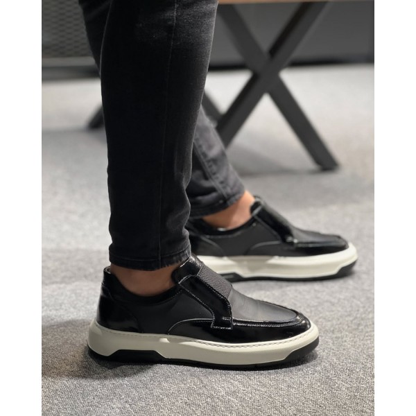 Erkek Black Elite Hakiki Deri Konfor Ayakkabı