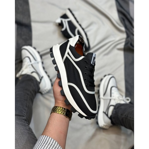 Erkek Konforlu Esnek Triko Günlük Sneaker