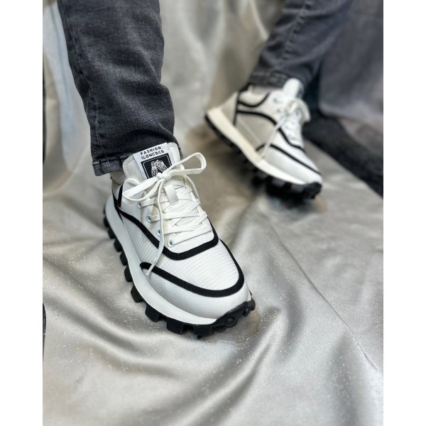 Erkek Konforlu Esnek Triko Günlük Sneaker