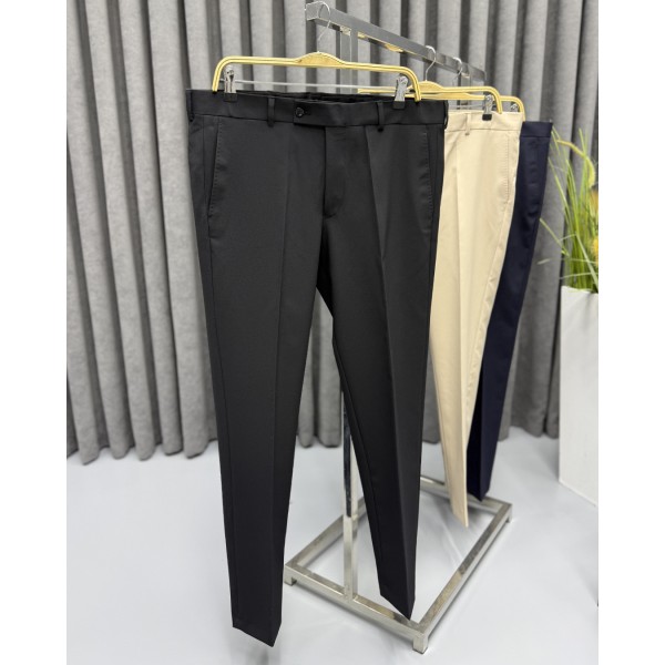 Erkek Elite Line Düz Klasik Kumaş Pantolon