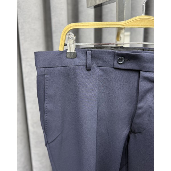 Erkek Elite Line Düz Klasik Kumaş Pantolon