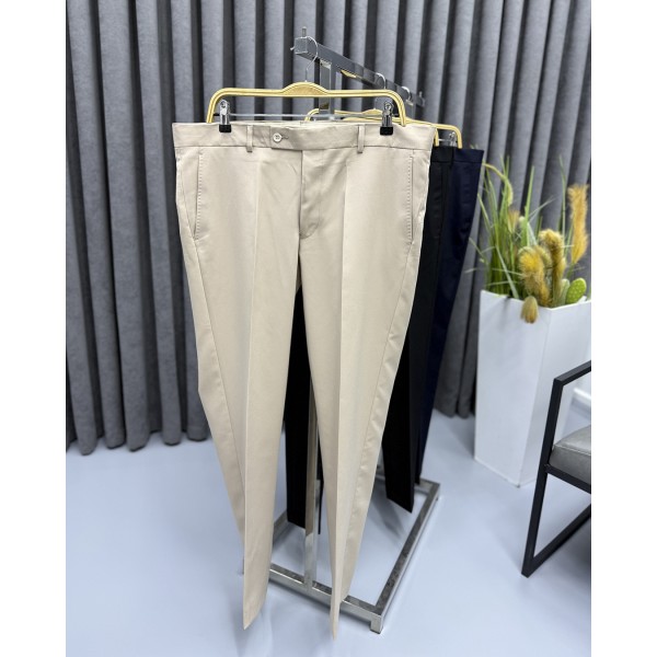 Erkek Elite Line Düz Klasik Kumaş Pantolon