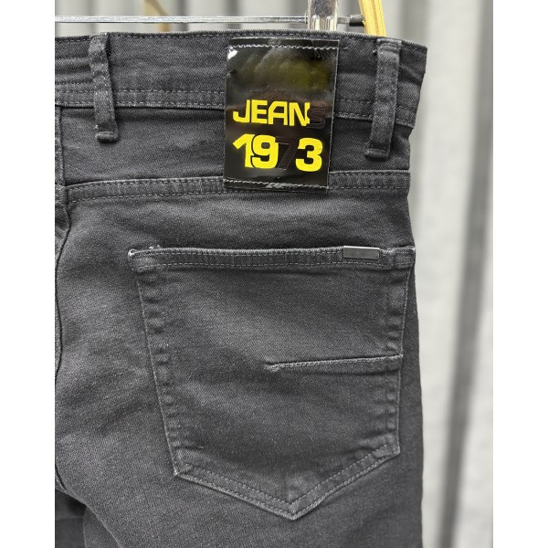Erkek Premium Siyah Slim Fit Jean Kot Pantolon