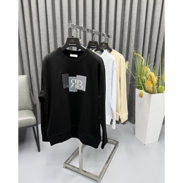 RB Classic Nakış Detaylı 3 İplik Sweatshirt