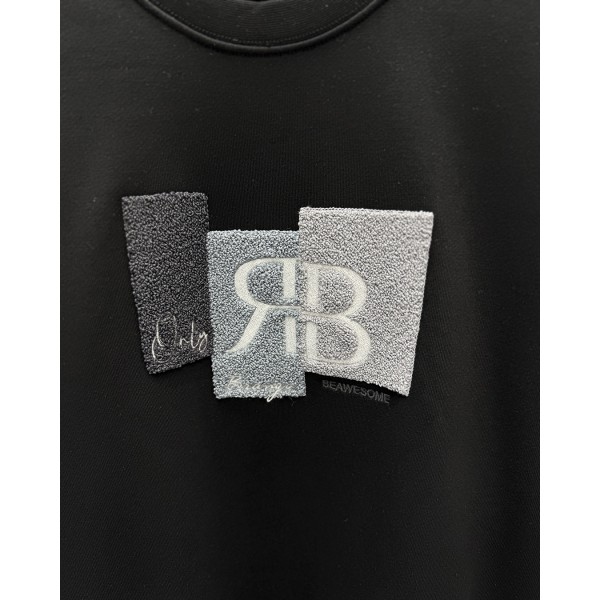 RB Classic Nakış Detaylı 3 İplik Sweatshirt