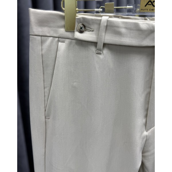 Erkek Elite Line Kumaş Dilli Modern Fit Pantolon