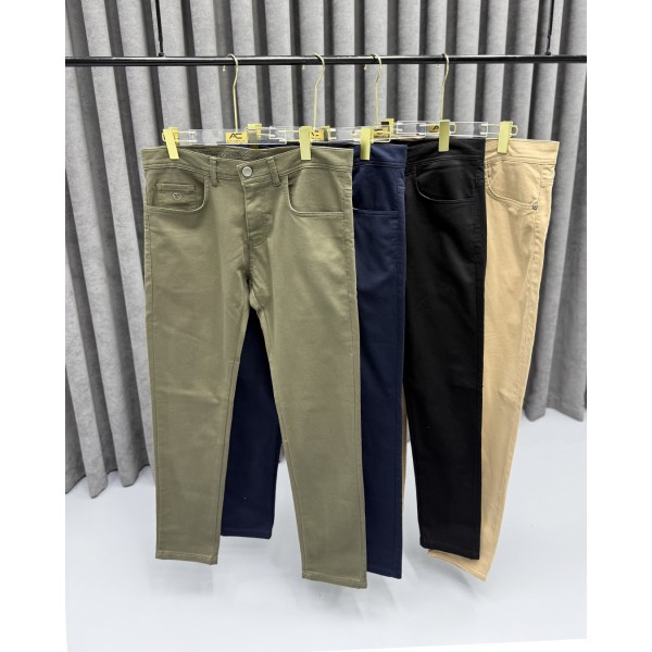 Erkek Modern Fit Yazlık Keten Pantolon