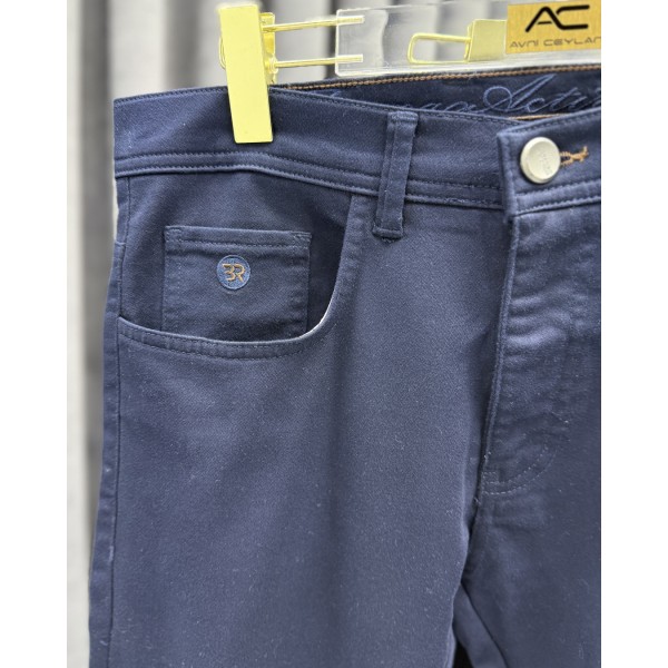 Erkek Modern Fit Yazlık Keten Pantolon