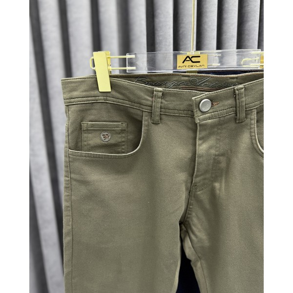 Erkek Modern Fit Yazlık Keten Pantolon