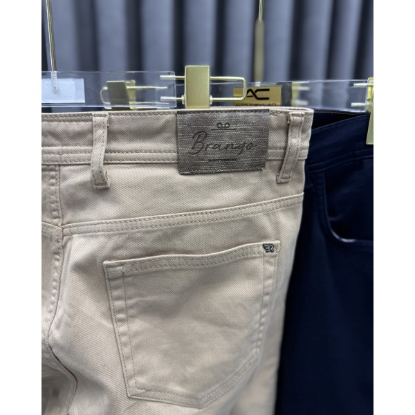 Erkek Modern Fit Yazlık Keten Pantolon