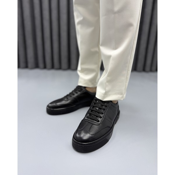Hakiki Deri Smart Erkek Sneaker Ayakkabı 
