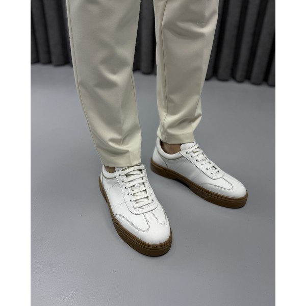 Hakiki Deri Smart Erkek Sneaker Ayakkabı 