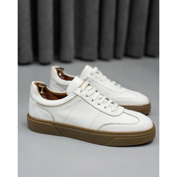 Hakiki Deri Smart Erkek Sneaker Ayakkabı 