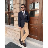 Erkek Exclusive Kombinli İtalyan Kesim Spor Takım Elbise