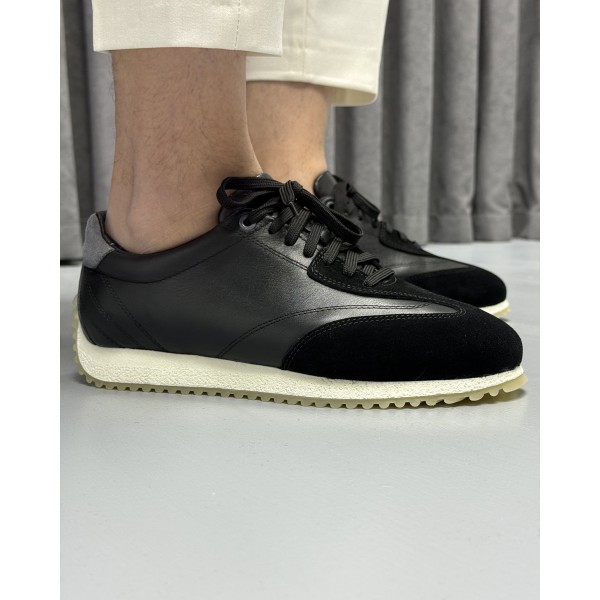 Erkek Premium Süet Detaylı Sneaker Ayakkabı