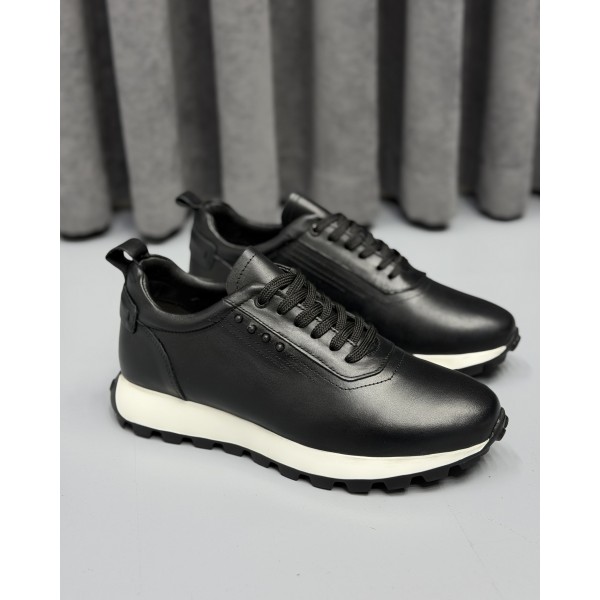 Erkek Hakiki Deri Süet Casual Sneaker – Kalın Taban Günlük ve Smart Casual Spor Ayakkabı